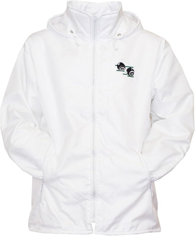 ORIGINMENSWEAR Mens Bowling Jacket Fully Fleece Lined Waterproof