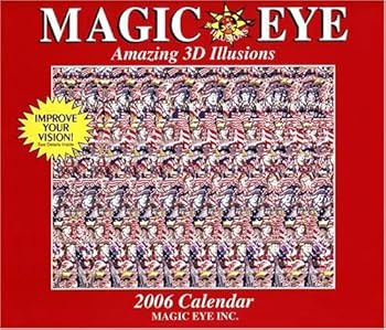Calendar Magic Eye 2006 Deluxe Wall Calendar Book