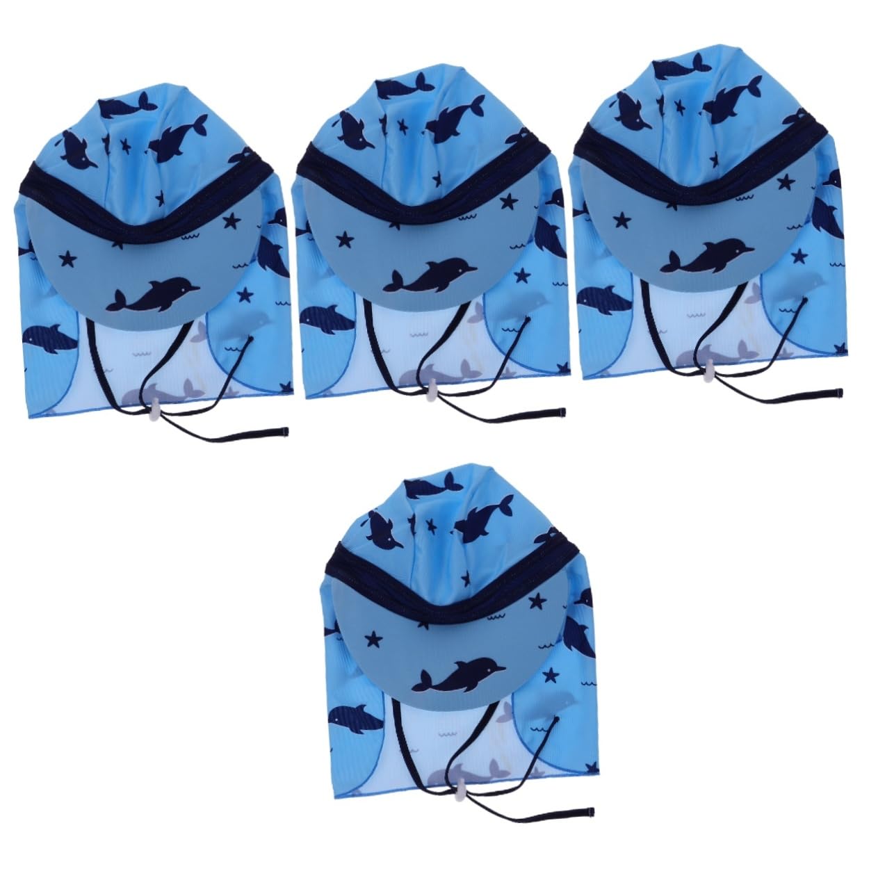 PACKOVE Cappello da Sole per Bambini Cappelli Estivi per Ragazze Cappello da Spiaggia Cappello da Sole per Bambino Cappello per Il Tempo Libero all'aperto Cappuccio in Poliestere Blue