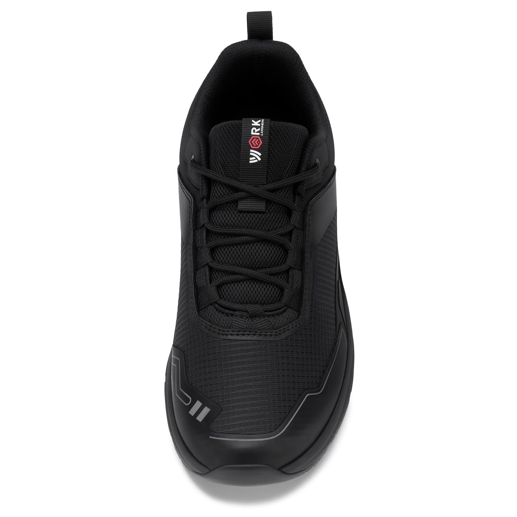 LARNMERN Zapatos antideslizantes para hombre, para trabajo, servicio de alimentos, cocina, chef, restaurante y hospital, color negro
