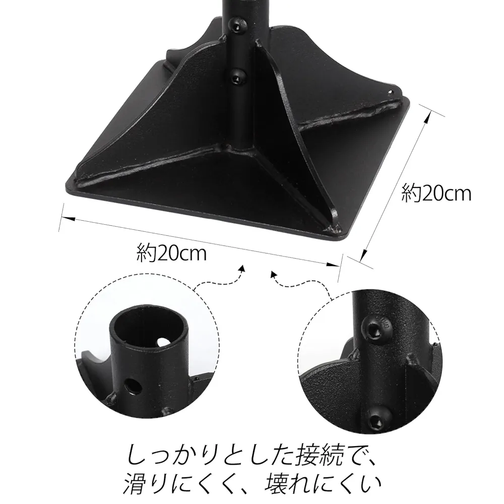 タンケットπ  限定送料込み Amazon.co.jp: Walensee スチール製 タンパー 122cmハンドル付き
