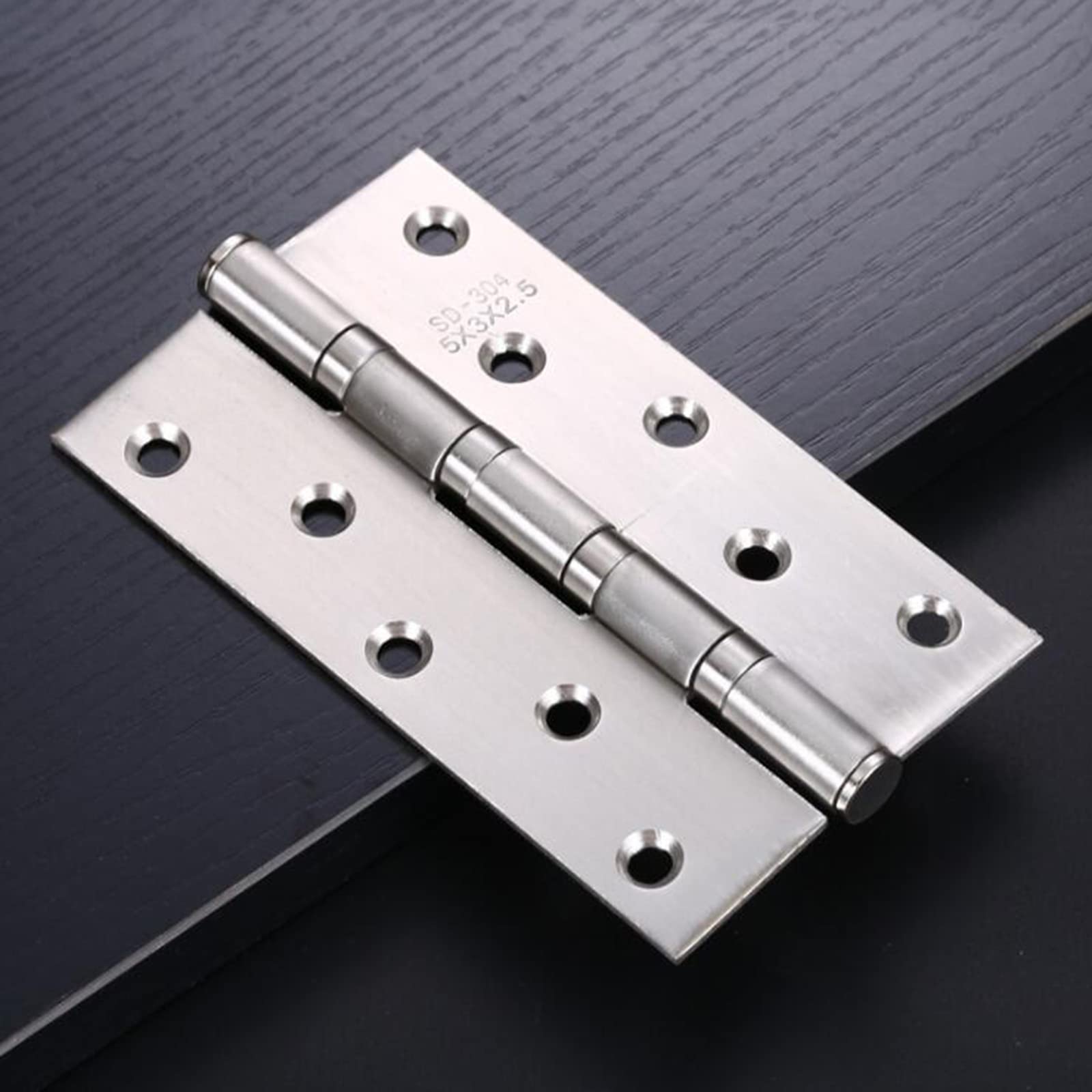 Nvsfzgiyg One Color Hinge,125Mm Ball Bearing Stainless Steel Folding Butt Hinges For Home Furniture - 4Pack
