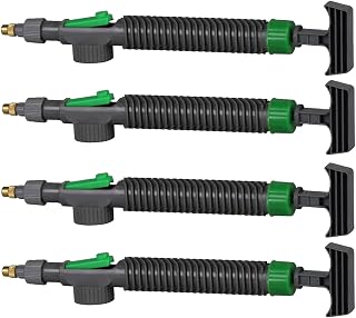 SUPKID Handheld Garden Sprayer – High Pressure Air Pump Hand Sprayer with Adjustable Nozzle –Hand-Held Beverage Bottle Spraye for Watering, Disinfecting, Gardening, and Car Washing–4pcs