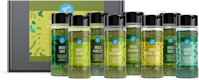 Amazon Brand - Happy Belly - Herbs assortment (set of 8)
