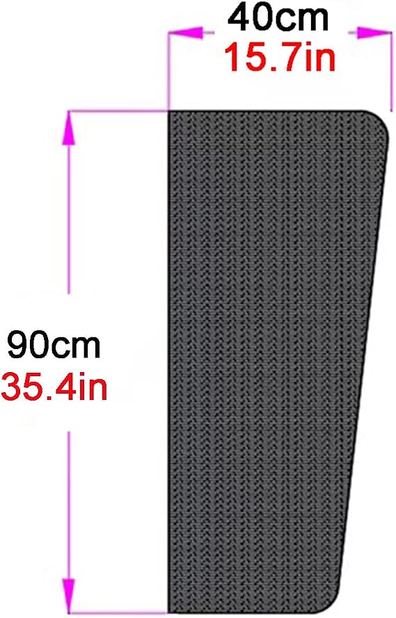 Wall-Mounted Urinal Partition, Urinal Screen Toilet Partition, Men Urinal Divider, Urinal Baffler, for Schools/Shopping Malls/Public Places(60x40cmx4pcs)