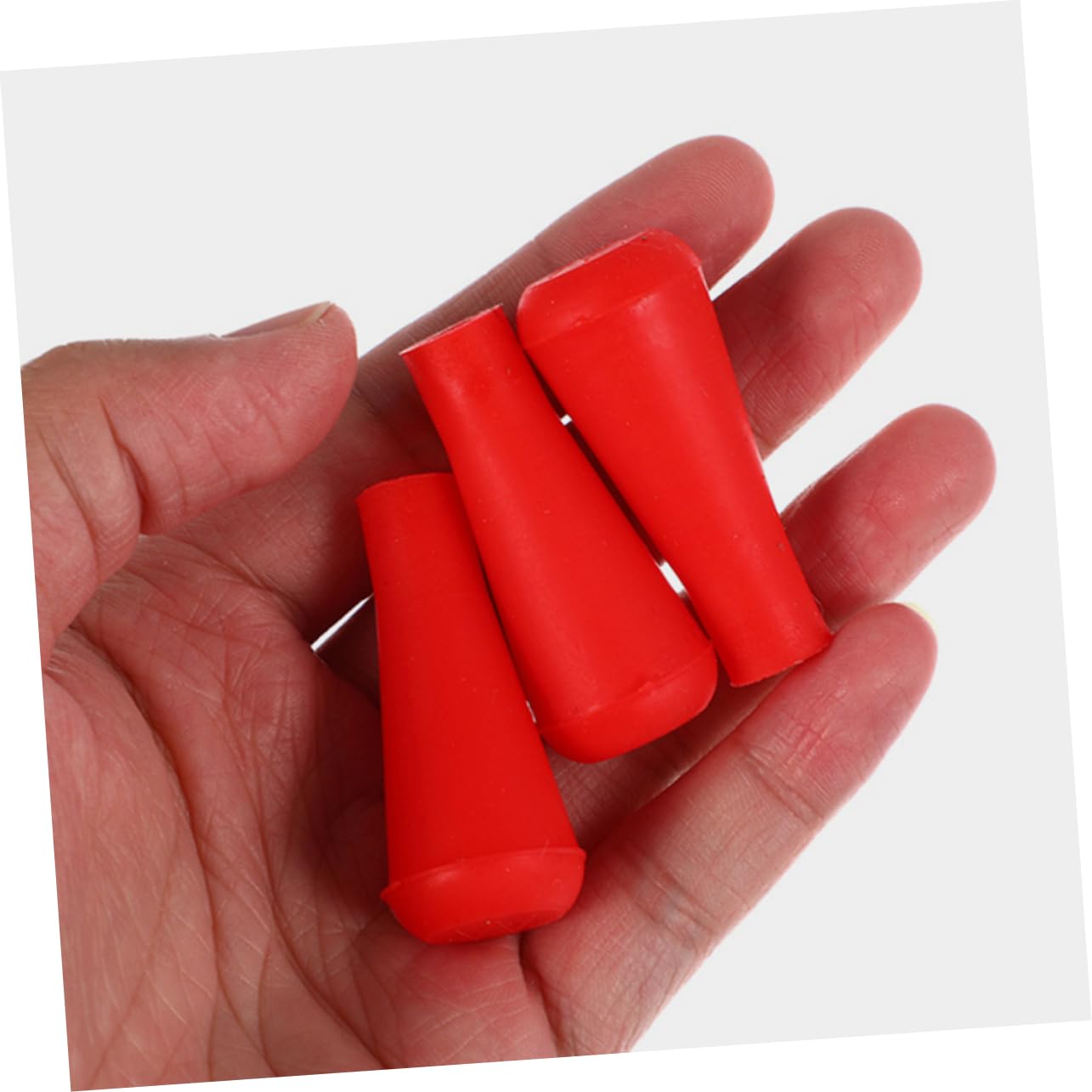 SUPVOX Broadheads Set of 6 Rubber Arrowheads Safety Arrow Tips for Archery Practice