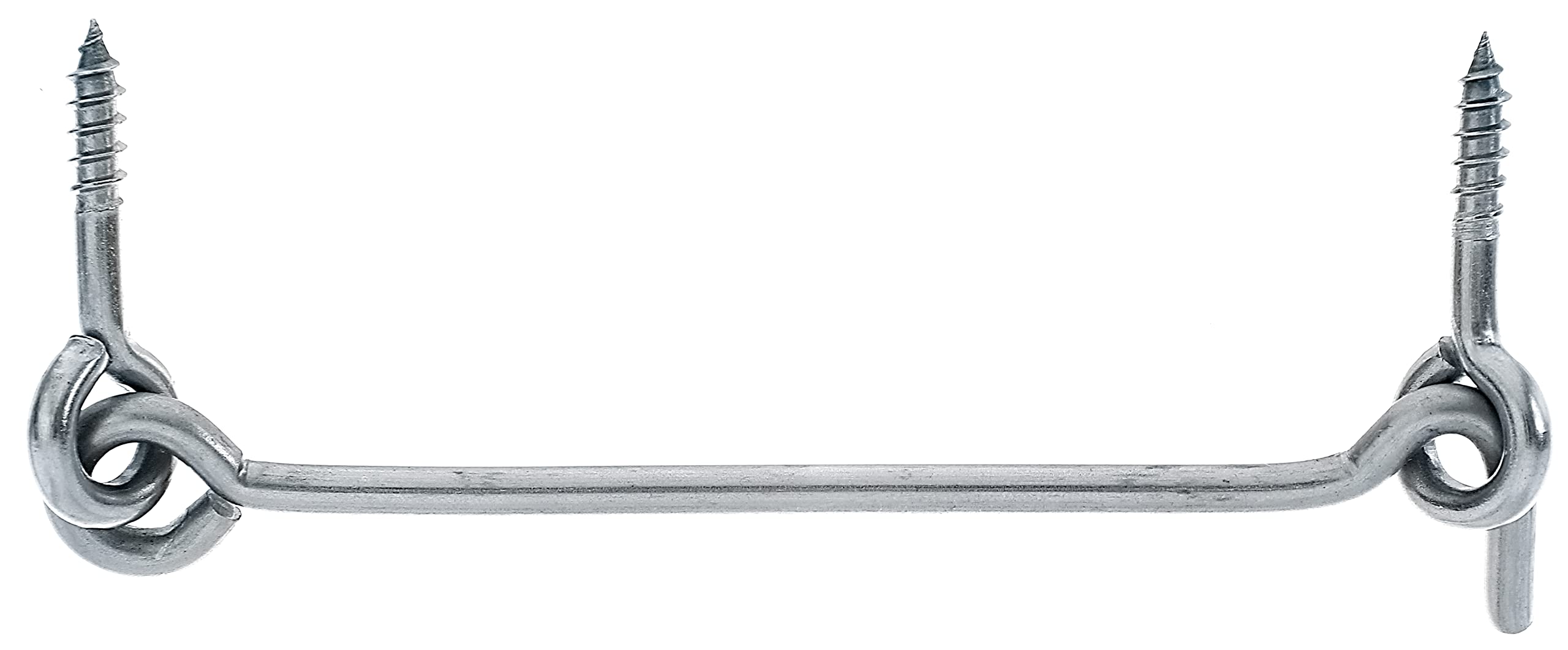 Alberts Sturmhaken | mit Winkelplatten oder Ösen – Edelstahl, 120 mm, Ø 4,2 mm, zum Einschrauben