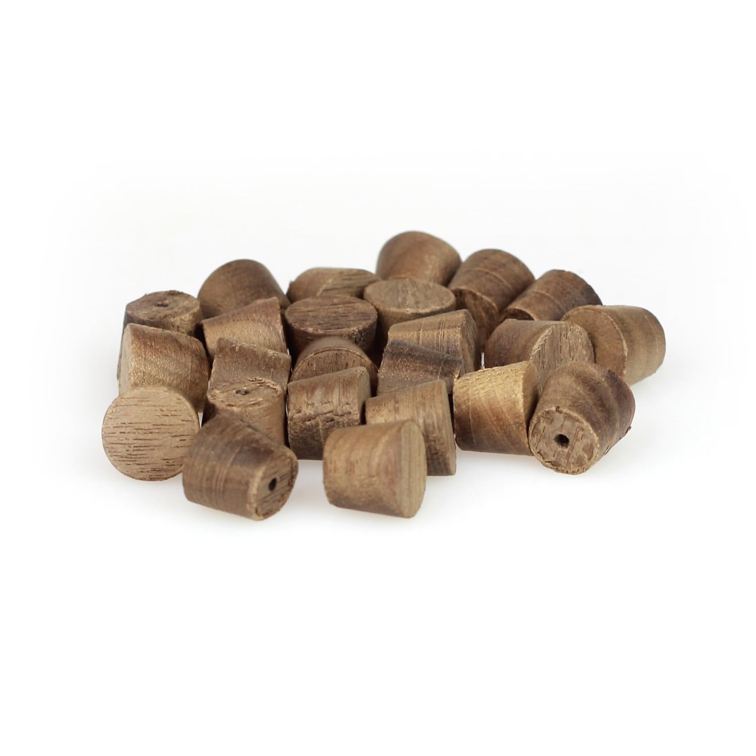 Jackson Woodturners Cross Grain Pellets – 12.7mm Taper – Pack of 100 – Oak, Hemlock, Pine, Ash & Dark Hardwood – Stair Parts Accessories (Walnut)