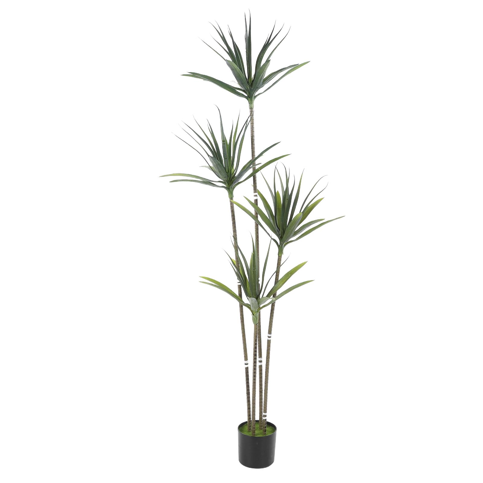 Generic Pianta Finta di Albero di Agave Artificiale, Regalo Perfetto per Inaugurazioni Domestiche o Compleanni, Decorazioni per Interni, 49" (180 cm)