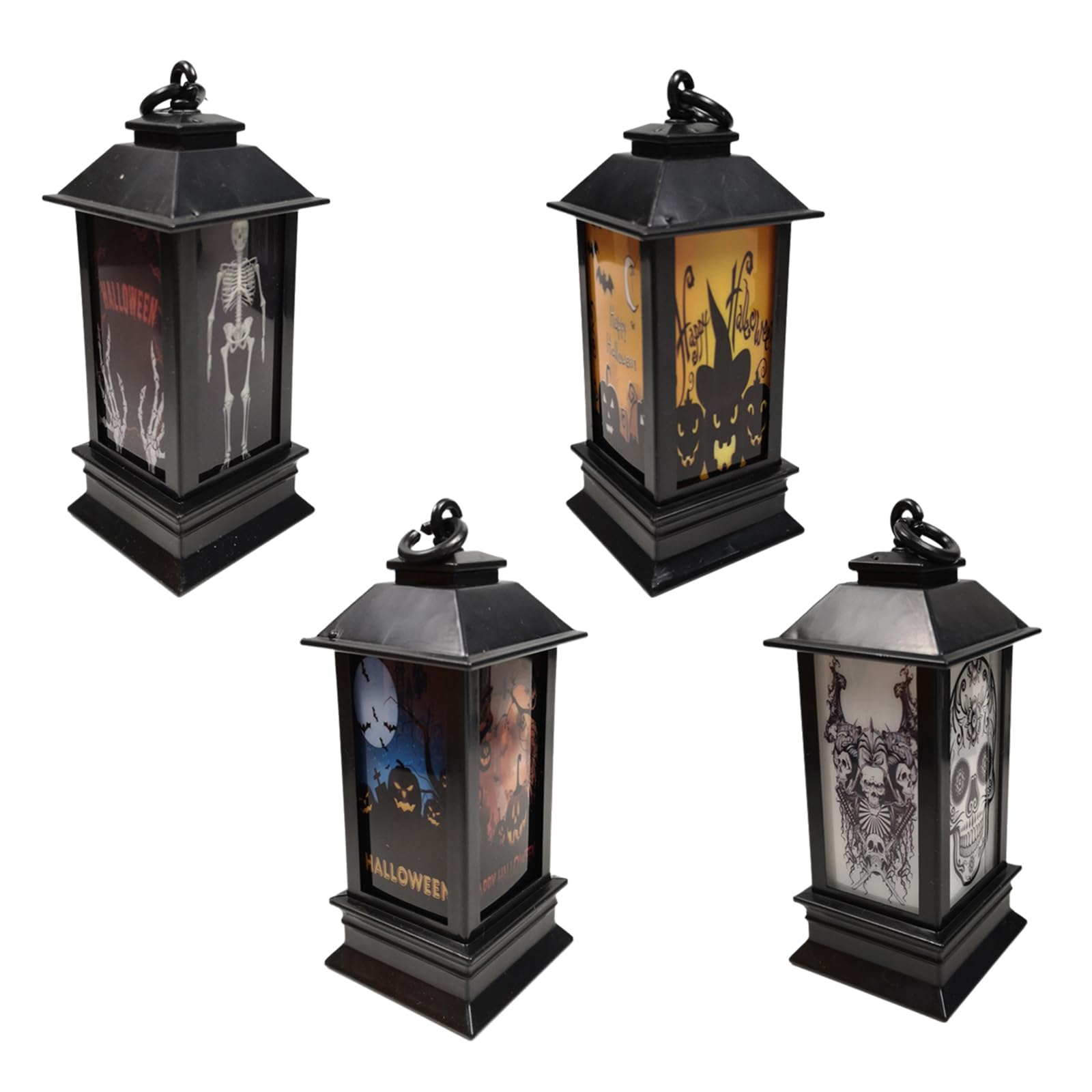4 Pcs Halloween LED Candle Lantern - Image 2