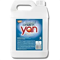 Limpa Vidros Liquido Yan Remove Manchas Galão 5 Litros