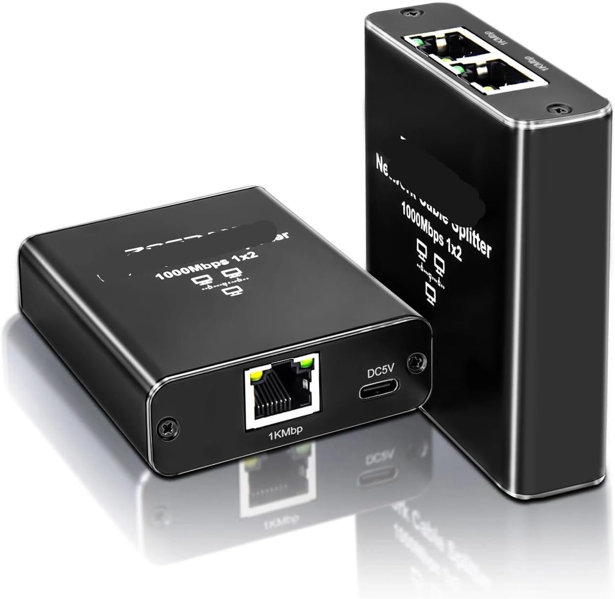 1 Pcs RJ45 Splitter 1 to 2/3/4 Ethernet Adapter Internet Network Cable Extender RJ45 Coupler(1 to 3)