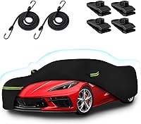 Vista 9 de Cubiertas de coche para Mini Cooper/Cooper S/Hardtop/Convertible 2 puertas 2002-2025, cubierta completa para auto Cooper impermeable 210T para todo