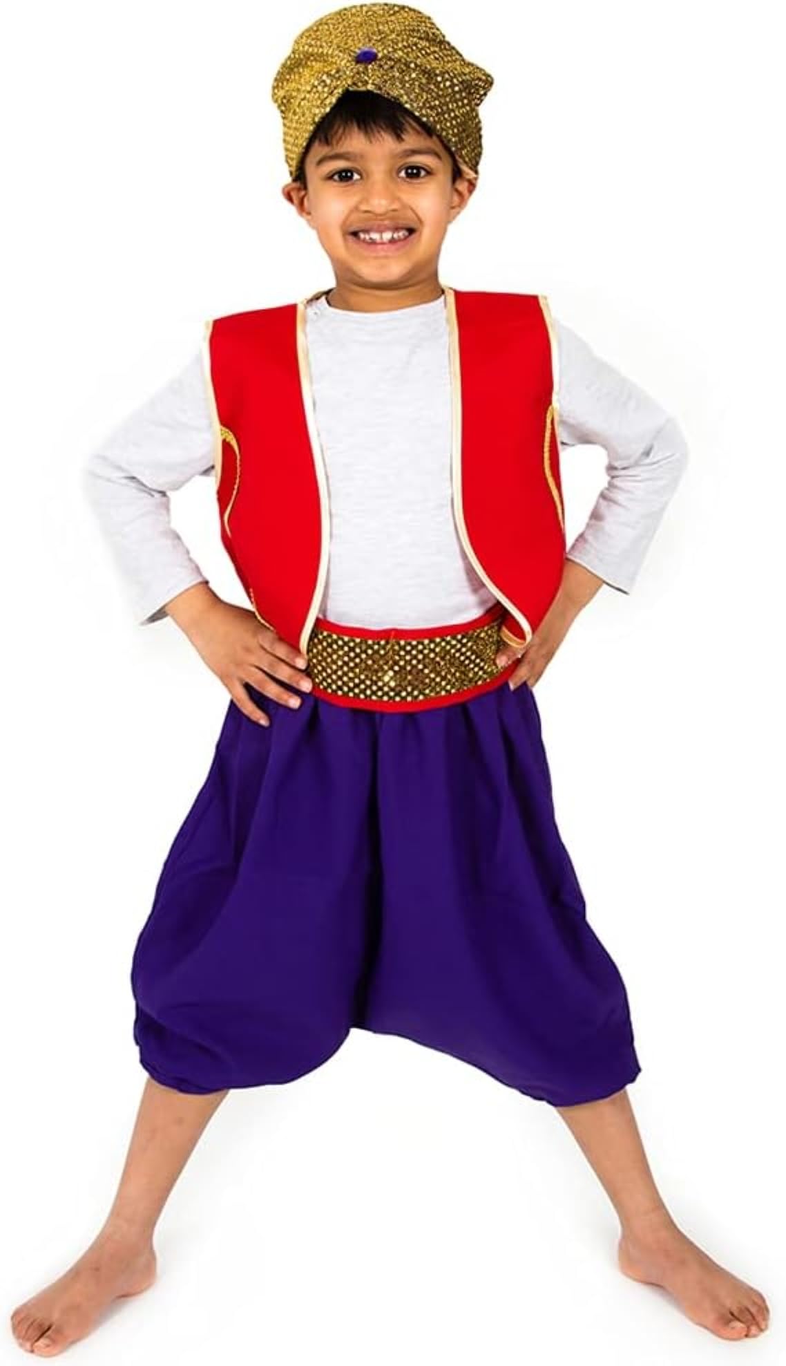 Pretend To Bee - Arabian Prince Dress - up - 7 - 9 Years