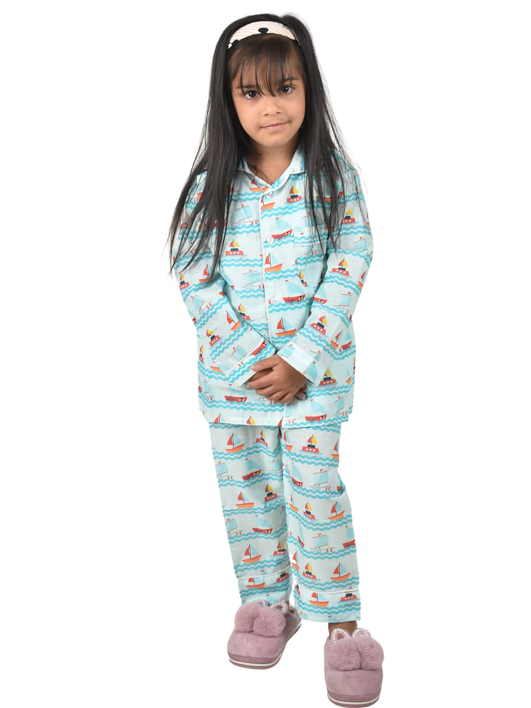 Frangipani KidsFrangipani Ship Shenanigans Nightwear, Nightsuit, Pyjama Set for Kids