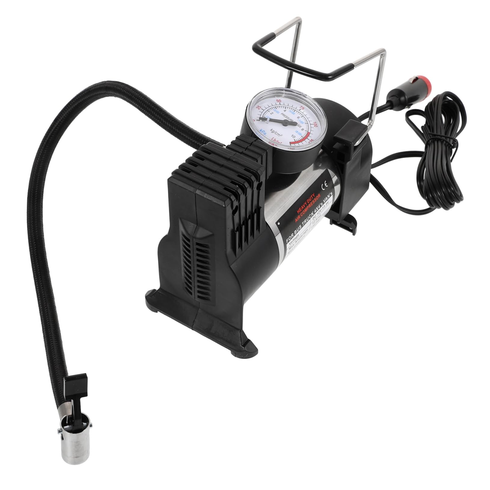 Gatuida Gonfiatore D'aria Portatile Per Pneumatici Auto Compressore D'aria Elettrico Compatto Pompa Per Gonfiaggio Veicoli