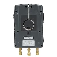 Vista 9 de Manómetro digital universal HVAC – Probador de presión y temperatura de vacío de alta precisión con agarre cómodo inteligente para sistemas de aire