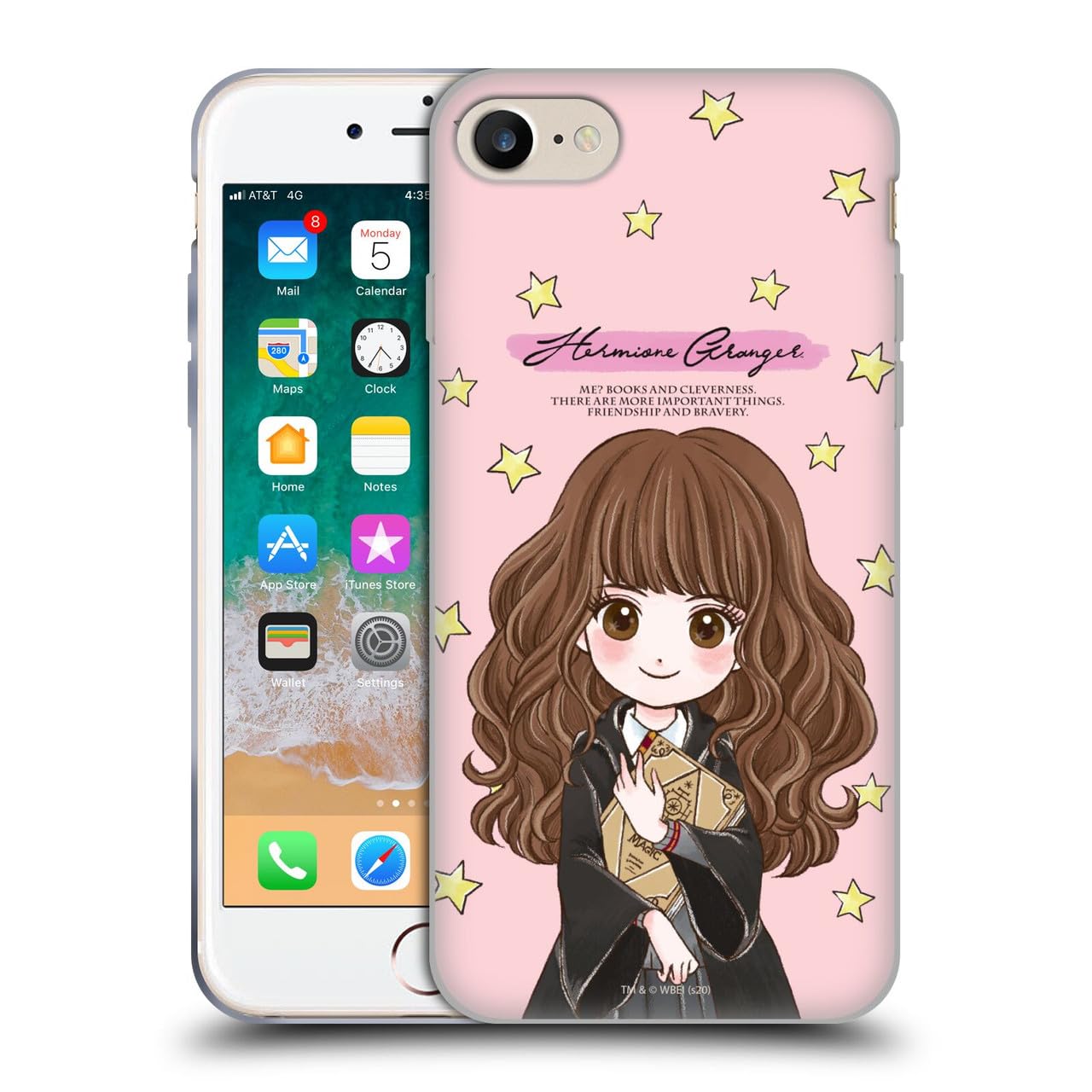 Head Case Designs Licenciado Oficialmente Harry Potter Patrón Luna Reliquias de la Muerte XXXVII Caso Funda de Gel Suave Compatible con Apple iPhone 12 / iPhone 12 Pro — view 189