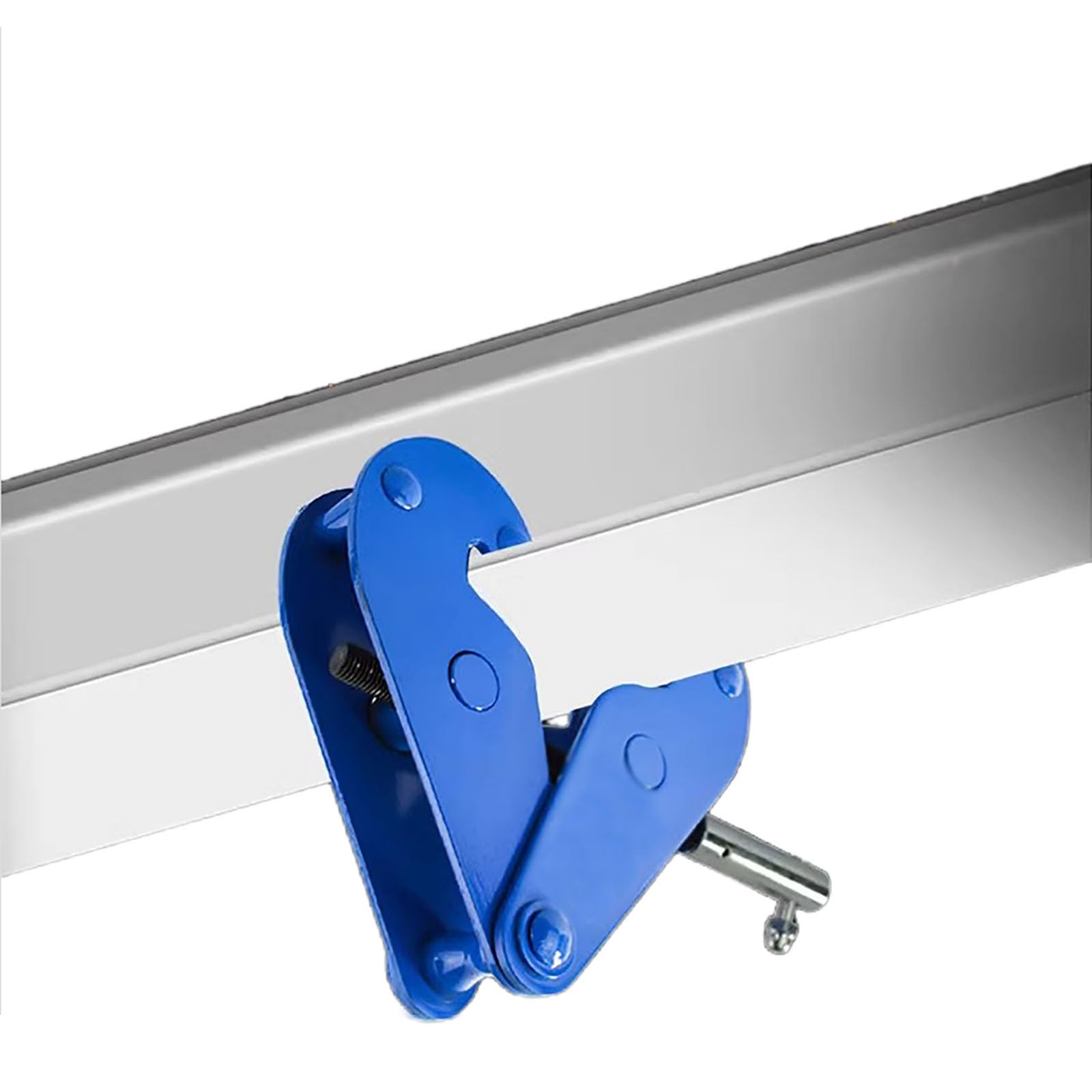 Zaciski do podnoszenia z blachy stalowej, zaciski do podnoszenia szyn, odpowiednie do podnoszenia i transportuNośność do 1-5 t, rozmiar otworu 75-320 mm / 2.95-12.5in (3T)