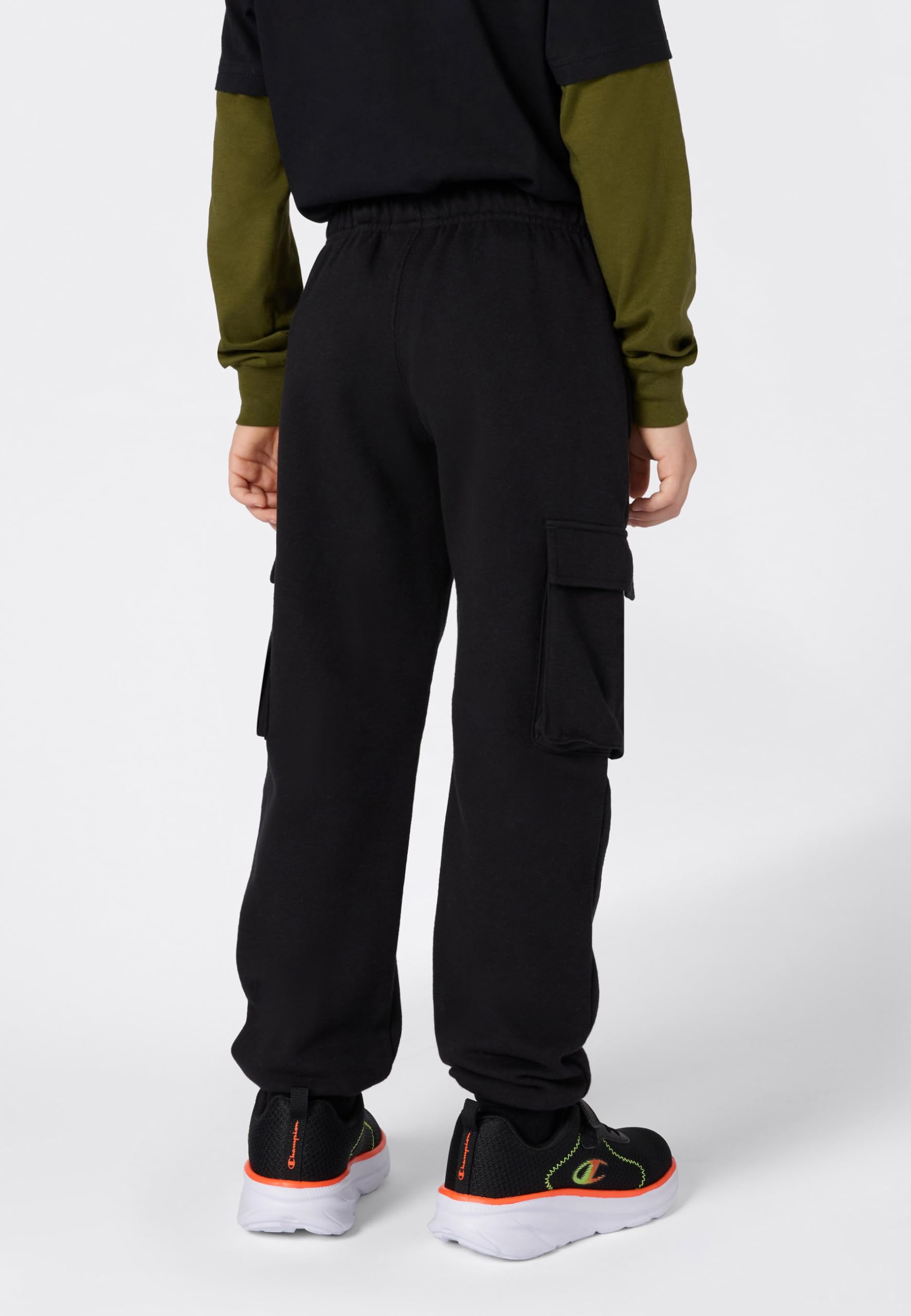 Champion Icons Polar Rib Cuff Cargo Spodnie dresowe dziecięce