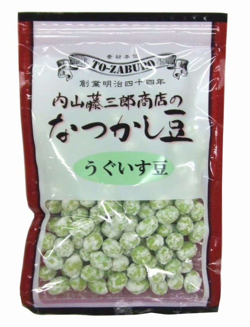 Amazon | 内山藤三郎商店 なつかし豆 うぐいす豆 220g×4袋 | 内山