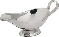 Winco GBS-8 8-Ounce Gravy Boat - Professional Grade for Home Chefs & Restaurants