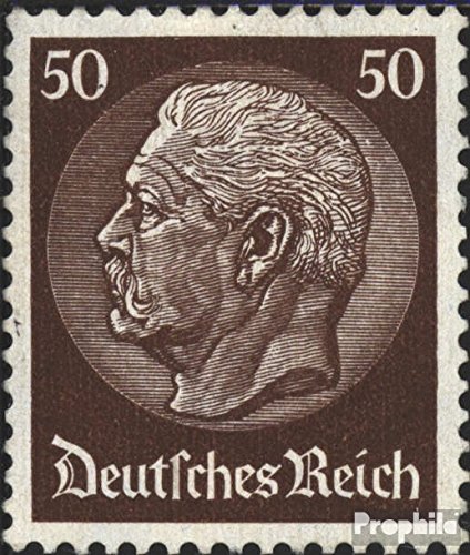 Sellos Alemania Imperio 473 MNH 1932 Hindenburg Prophila para coleccionar