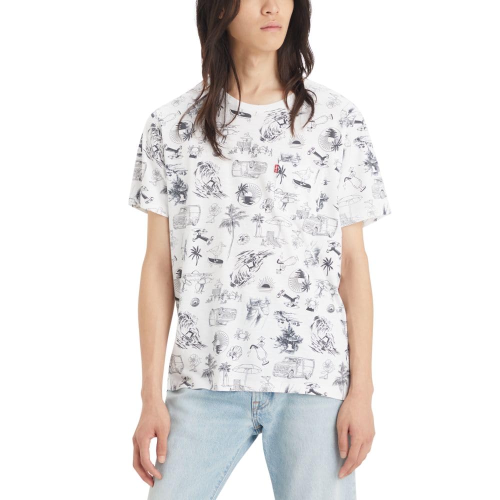 Levi's Men's Short Sleeve Classic Pocket Tee (Available in Big)