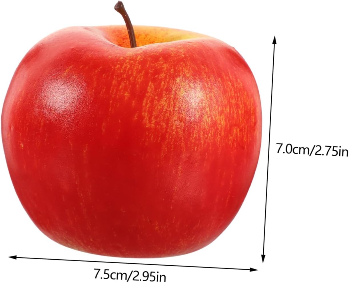 5sets Fake Fruit Models Decor Simulation for Theme Party Decorations Photography Props Stress Reducing and Family 8pcs*5