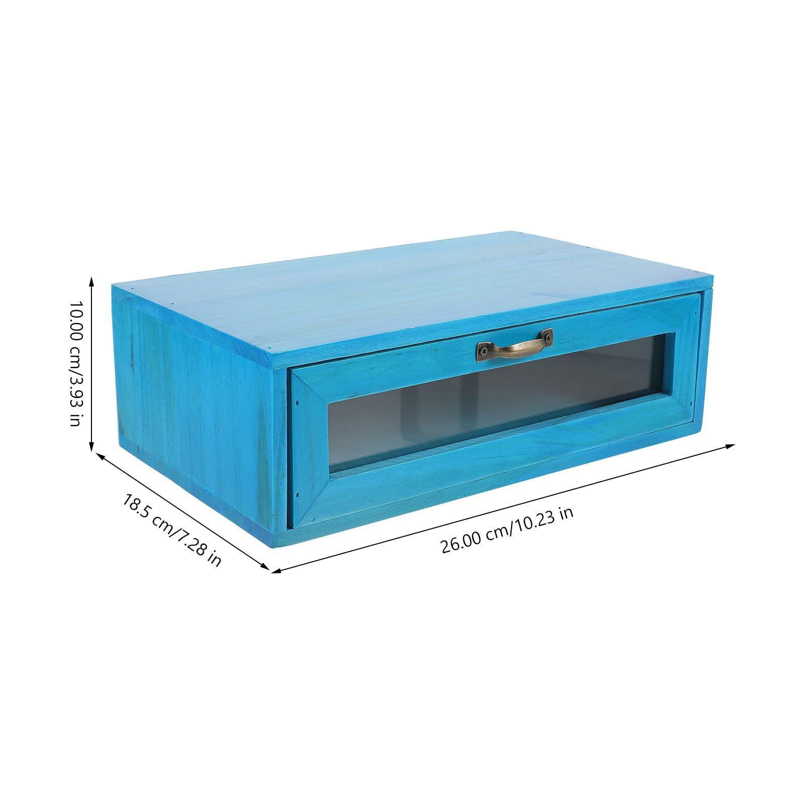 Zerodeko Soporte Elevador de Monitor que Evita Deformaciones con Cajón Extraíble de Madera Diseño Rústico y Resistente para Organización de Escritorio