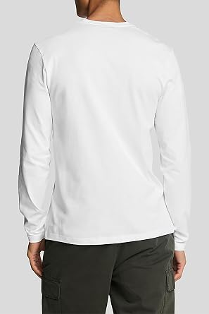 Cotton Long Sleeve Tee by Lyle & Scott