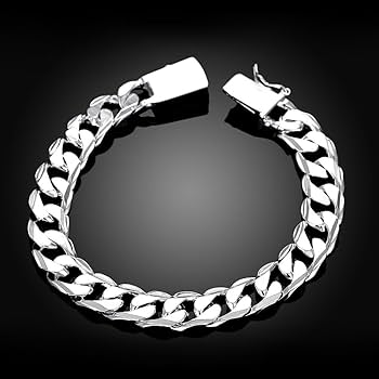 アクセサリー NEEDLES Bracelet - 925 Silver Sterling Silver Art Deco Milgrain CZ Chain Bracelet – BERRICLE