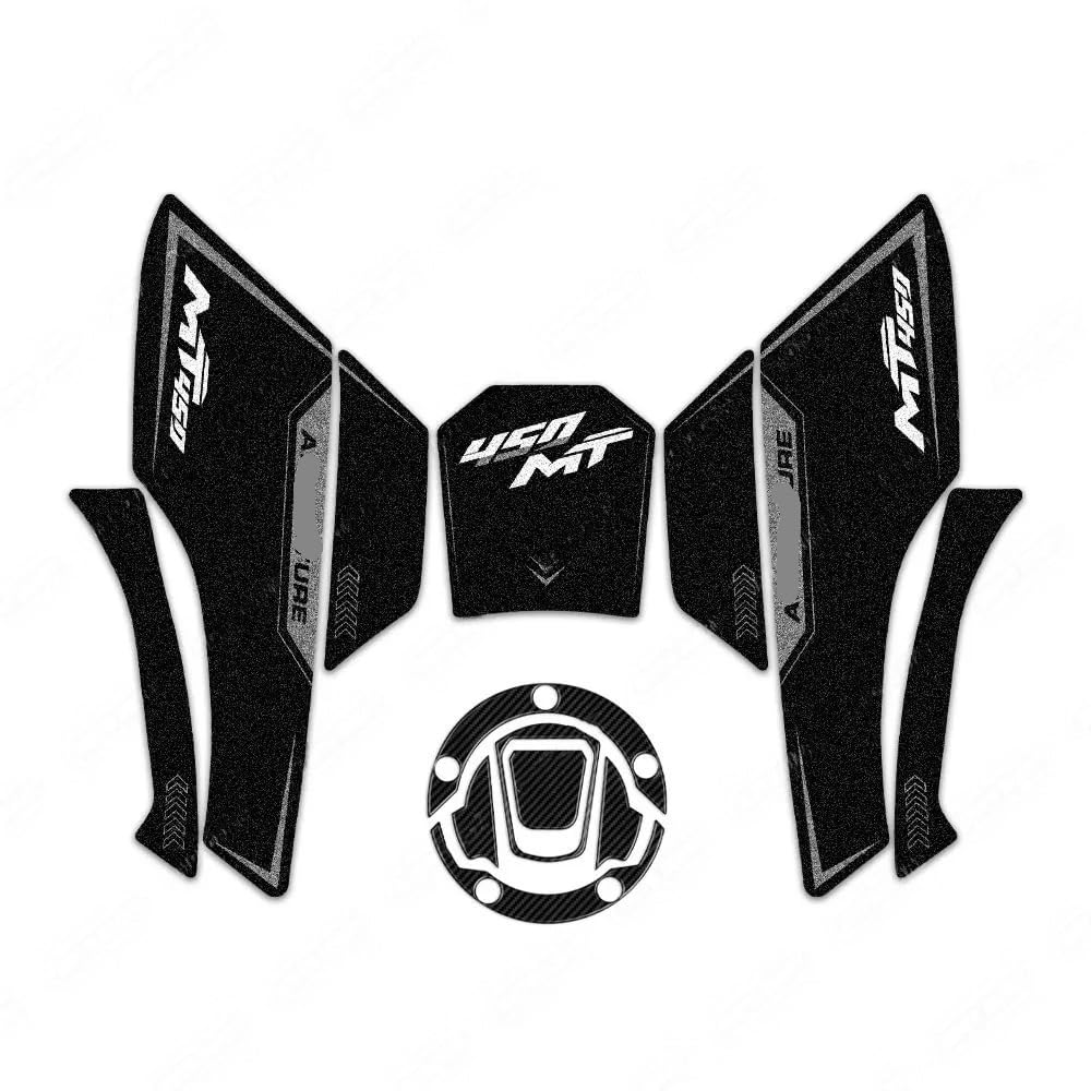 Autocollants de protection réservoir moto anti-rayures 450MT