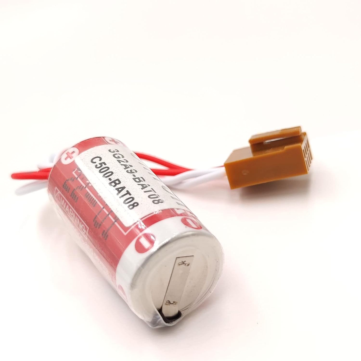 5X ER17/33 3.6V 2/3A PLC Battery for C500-BAT08 3G2A9-BAT08 with Plug 1600mAh ER17/33 Battery