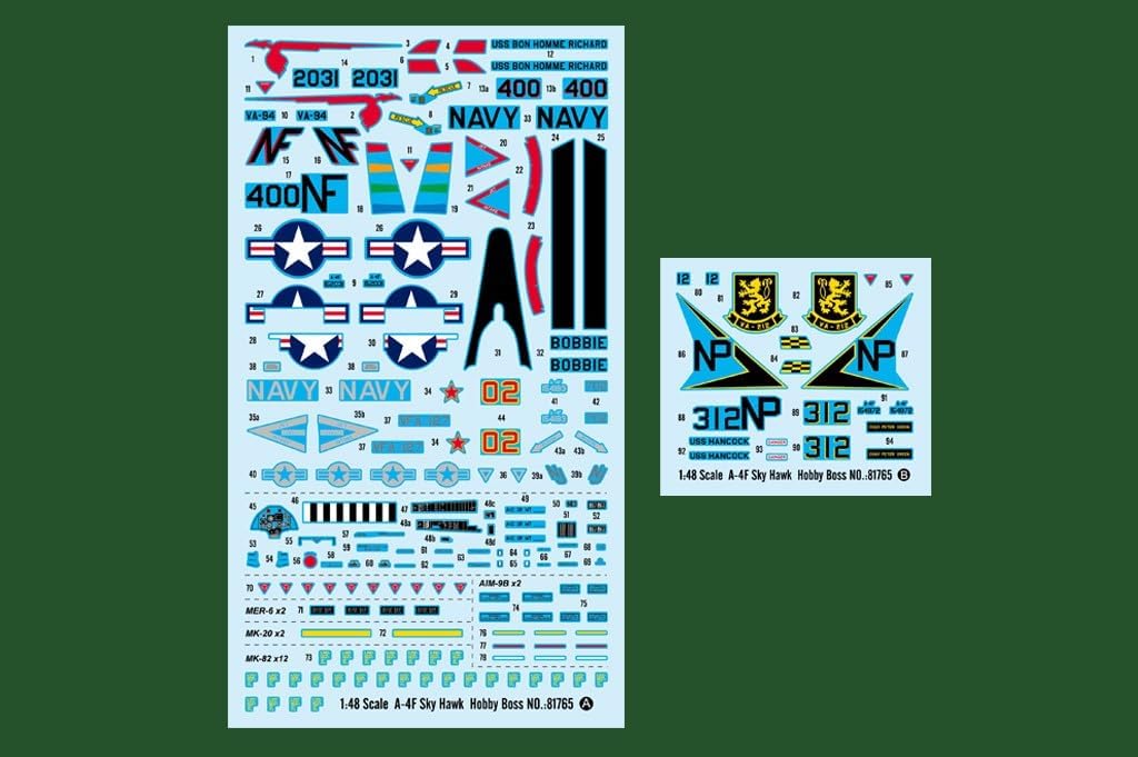 Hobbyboss 1/48 381765 4 °F Avant Sky Hawk Model Kit