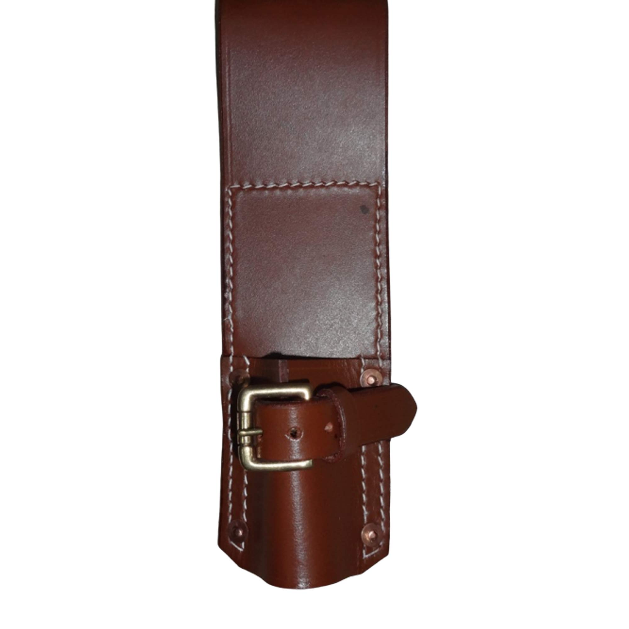 Cal38CS38R Handcrafted Leather Belt Holster Black Tan for Smith and Wesson,Colt,Ruger 38 Special Snub Nose (TAN, Right)
