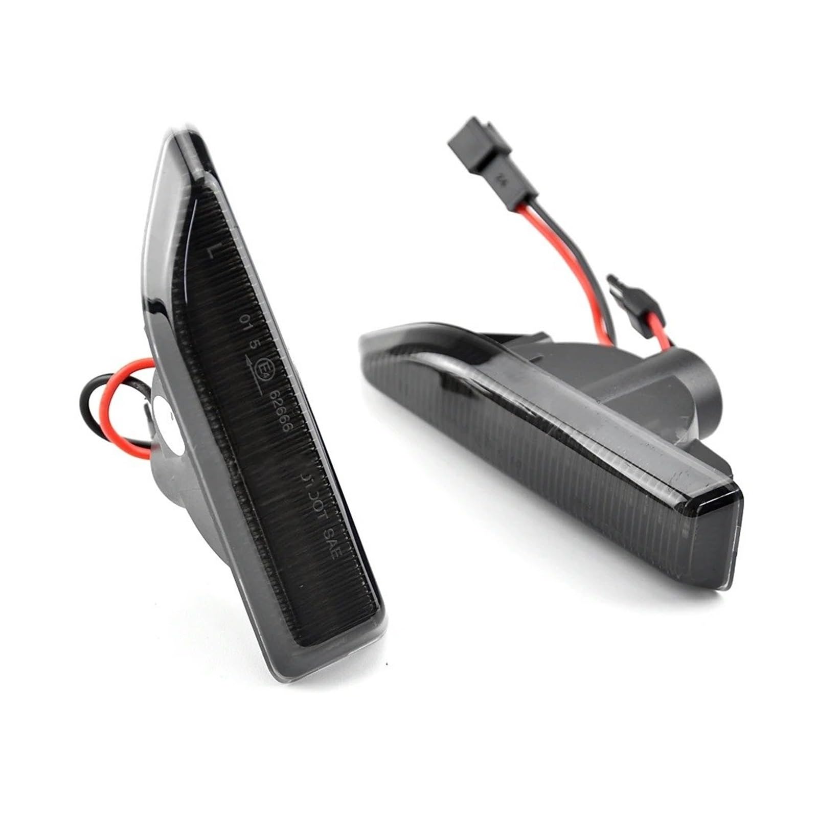 Luz LED De Posición Lateral Secuencial Dinámica Con Señal De Giro Fluida Para Mini Para Countryman F60 2017 2018 2019 2020 Intermitentes Laterales Dinámicos(Smoky black)