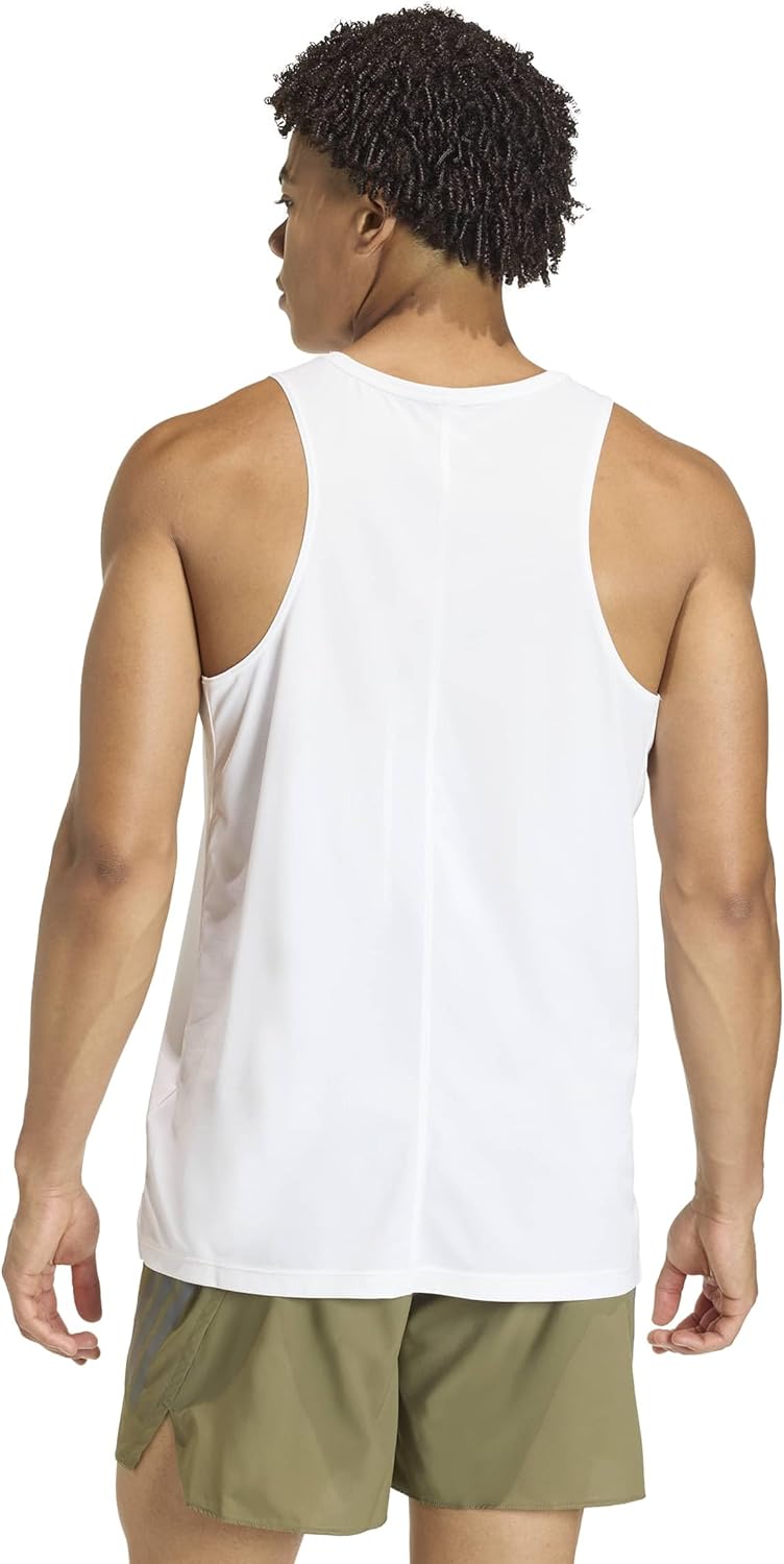 Adidas Mens Adi365 Iconic Running Tank Top - Image 3