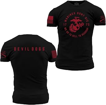 Grunt Style USMC Regroup Mens Graphic Tee