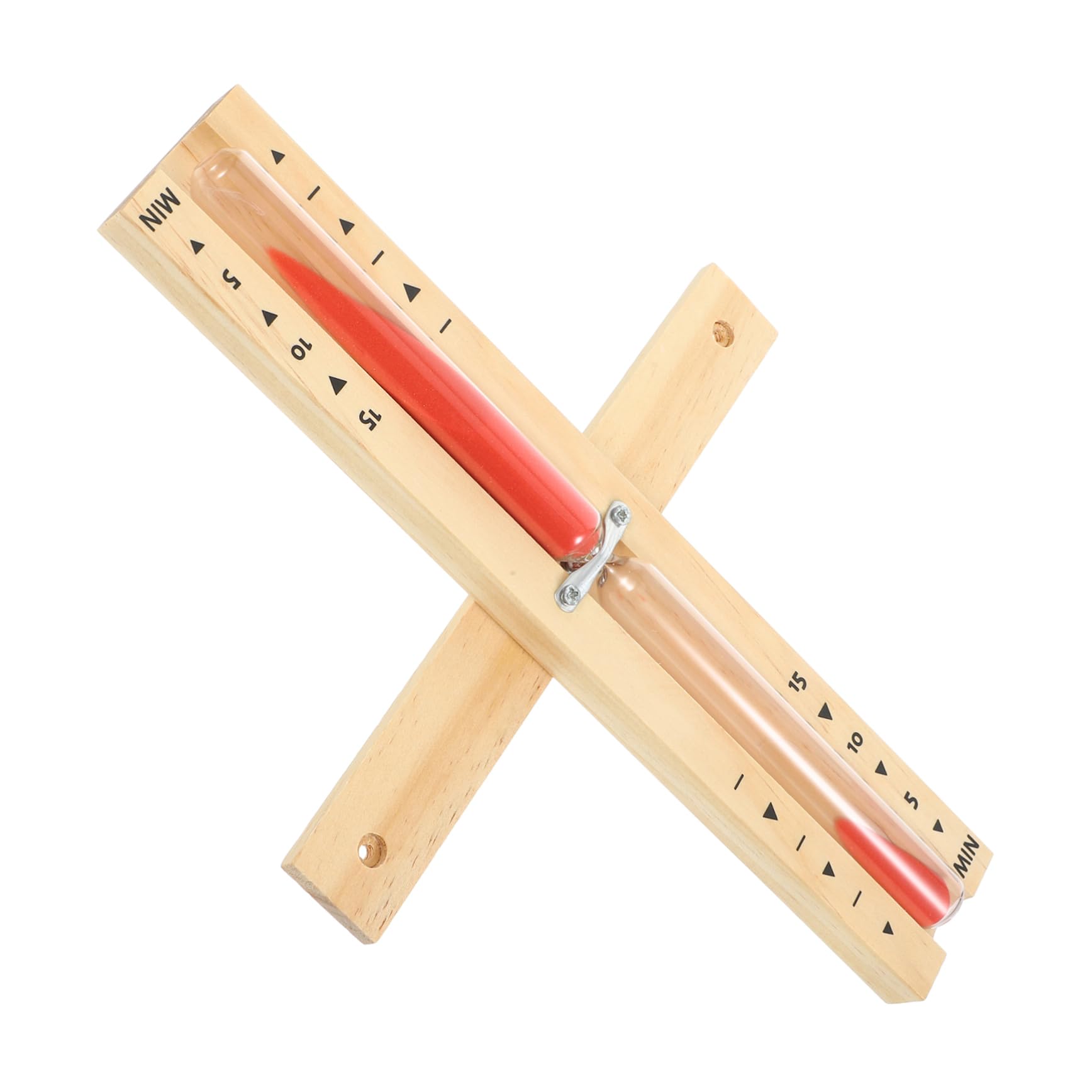 Ipetboom 4Szt Timer Do Sauny Sauna Używany Drewniany Timer Do Sauny Drewniany Timer Do Sauny Sauna Drewniany Wielokrotnego Użytku 15-Minutowy Timer Piaskowy