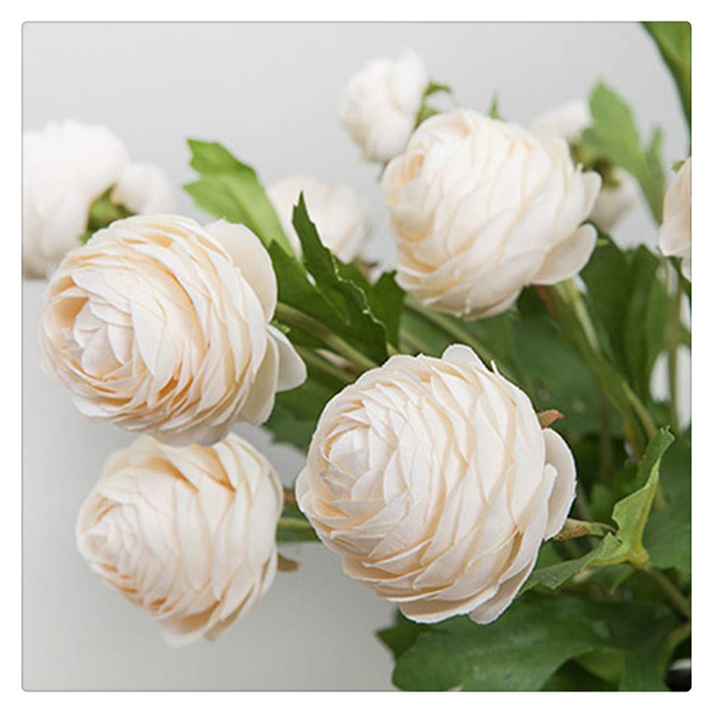 Simulazione di Fiori Artificiali di Fiori Artificiali Bouquet di Copricapo Fatto A Mano Ornamenti Decorazioni per La Casa di Nozze 42cm
