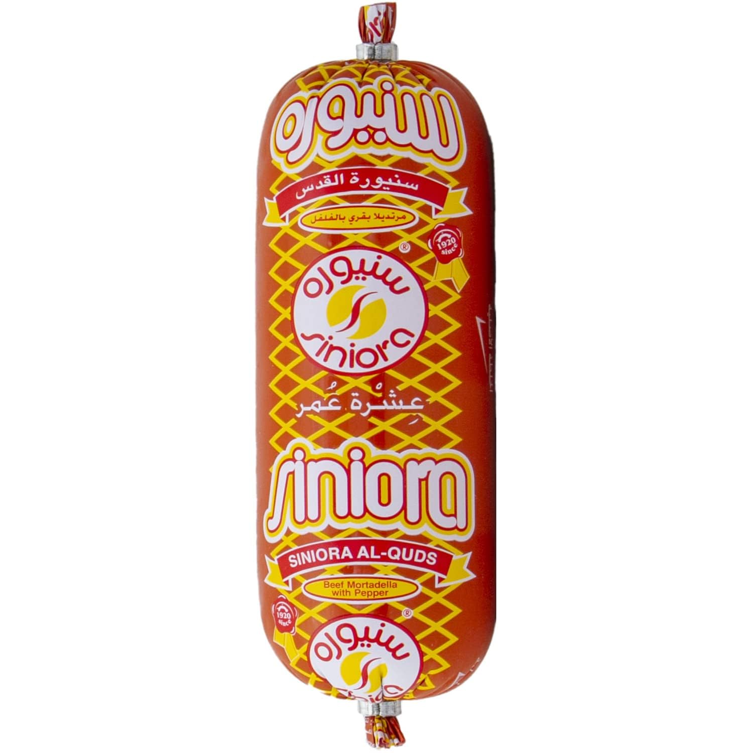 SINIORABeef Mortadella With Pepper Cold Cuts, 500 g