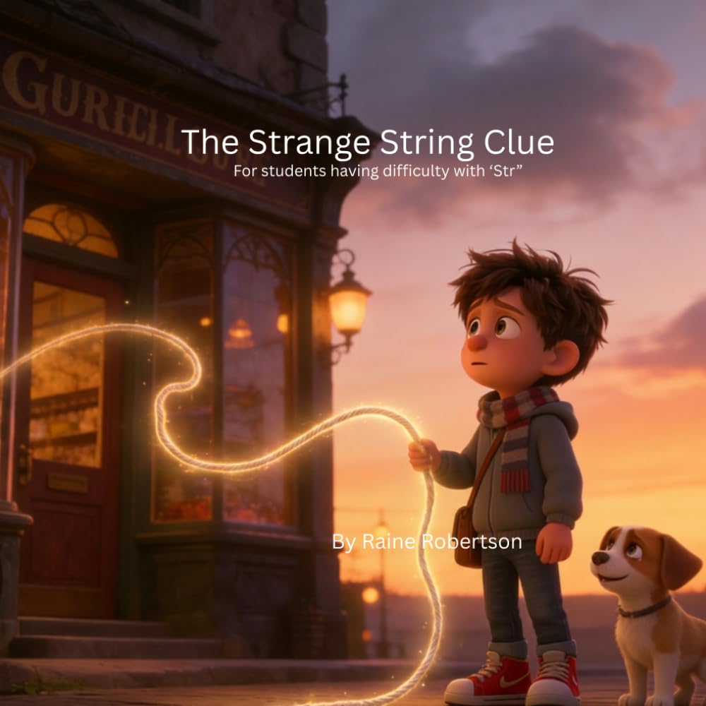 The Strange String Clue: A Mystery Blend Adventure for STR Readers (The Mystery Blend Collection)
