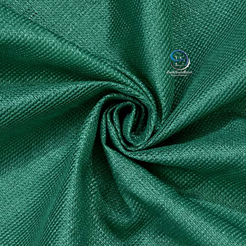 Image of LushHavenDecor 10 X 20 Garden Net 90% Sun Blockage Green| Sun mesh Shade net Ultra Violet Resistant net with Attached Chords (Green) 10x20 Feet