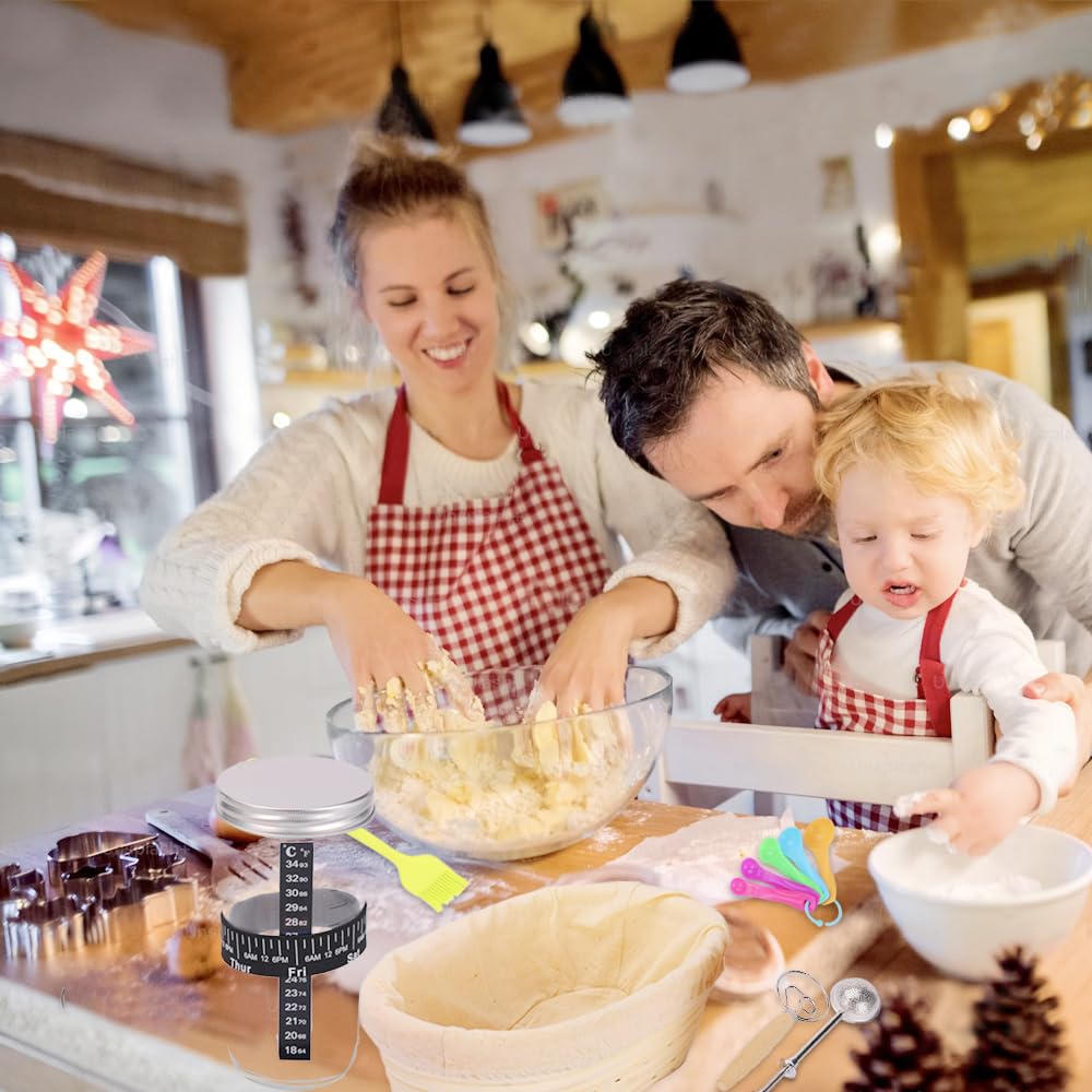 Banneton Bread Proofing Basket, Sourdough Bread Baking Supplies, 9