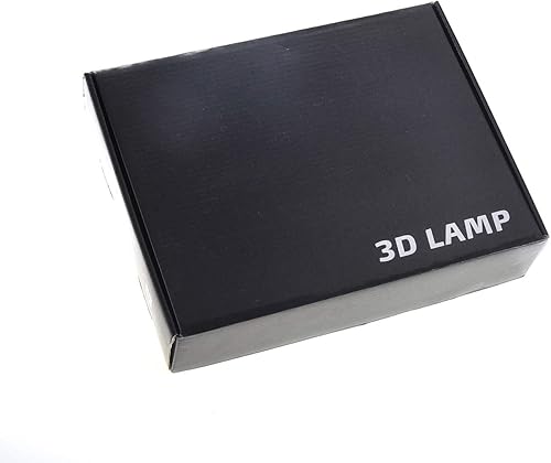 Miniatura 9 de PowerTRC Luz nocturna LED 3D, ilusión óptica, cabeza alienígena | 7 colores USB alimentado por USB regalo de cumpleaños y fiesta