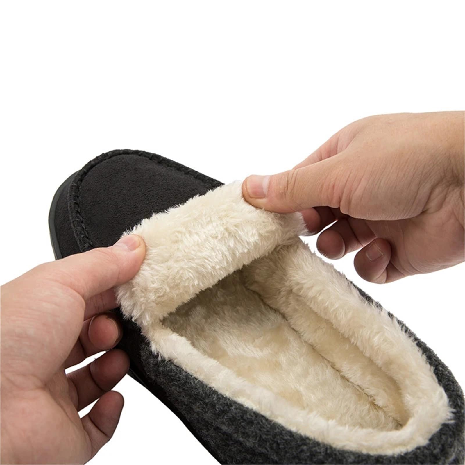 Pantuflas Para Hombre Zapatillas De Invierno For Hombre, Casa, Zapatos Tendencia, Botines Cálidos, Algodón For, Fieltro For, Mocasines, Calzado Habitación