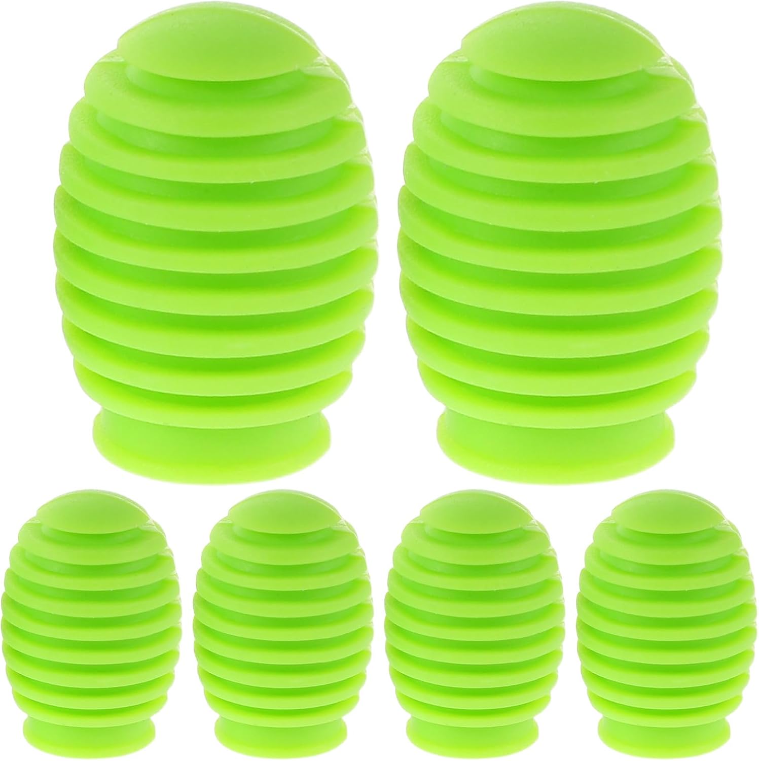 Levemolo 3 pares de amortiguadores para baquetas de batería