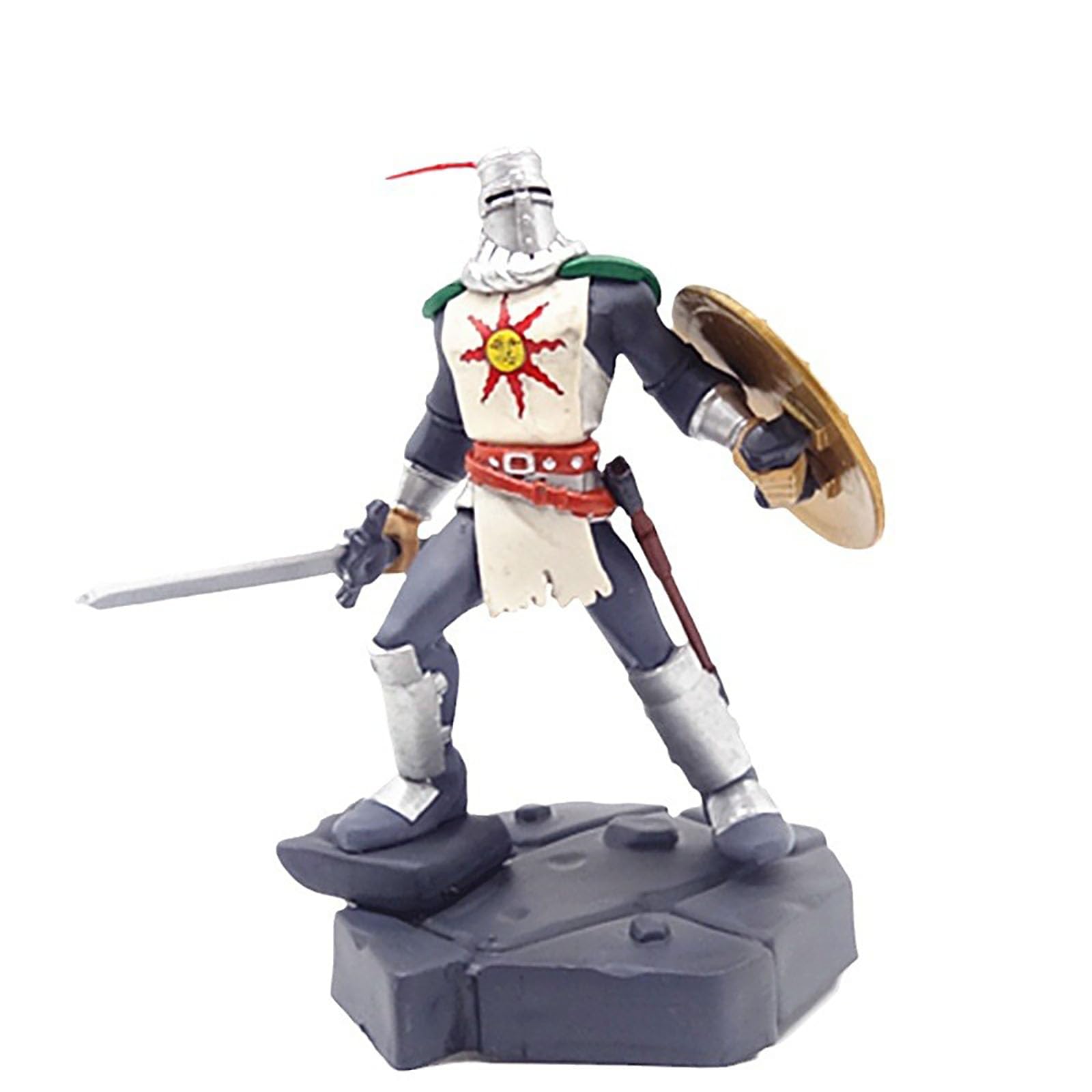 YXCC-SEN Dark Souls Figure Solaire Of Astora Figure Oscar Of Astora Figure Siegmeyer Of Catarina Figure
