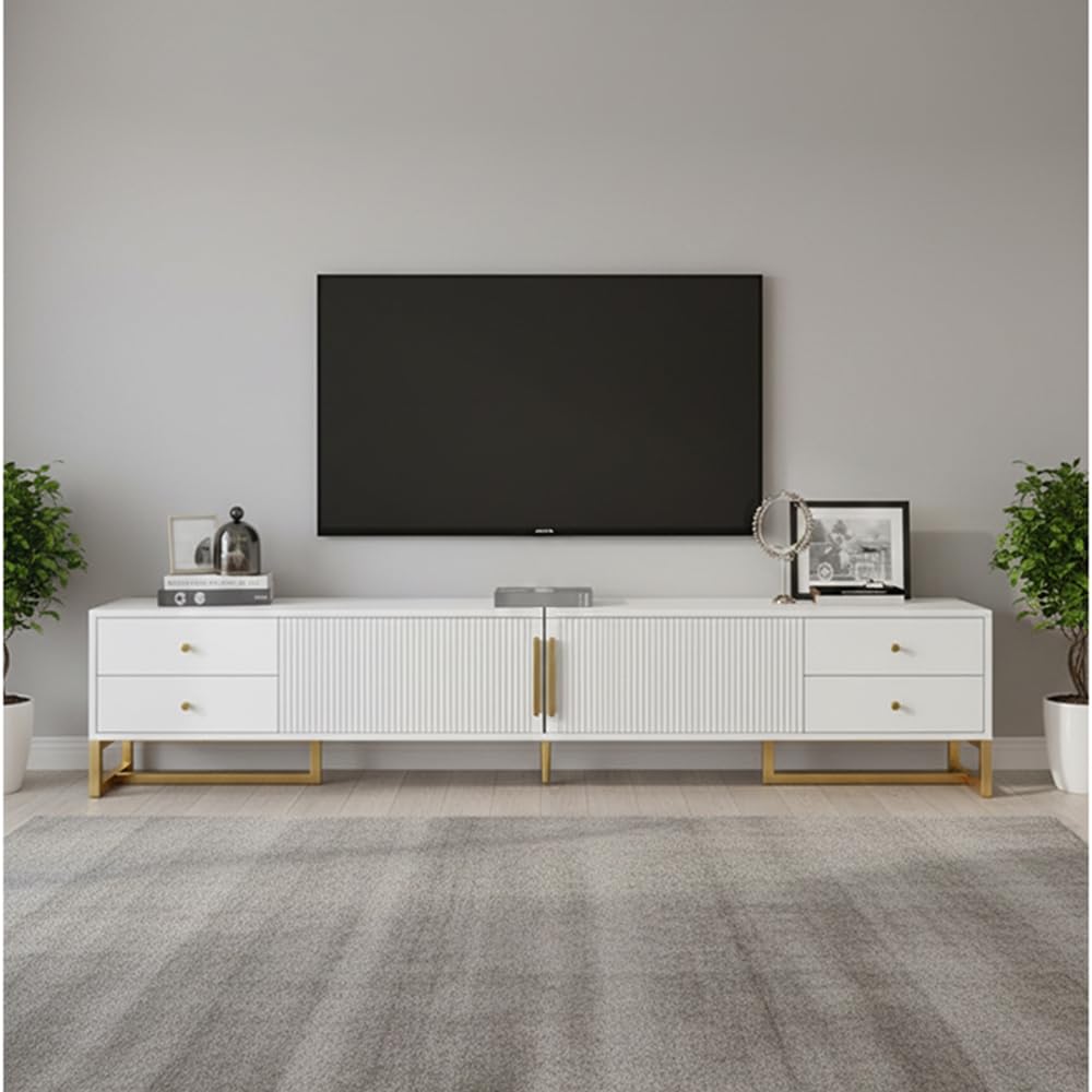 NKX Living Room Modern Shelf Storage Cabinet Table 160 CM